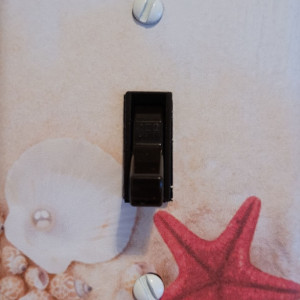 Seashells/Starfish Light Switch Cover