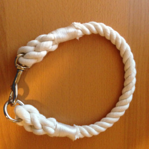 Nautical Rope Dog Collar