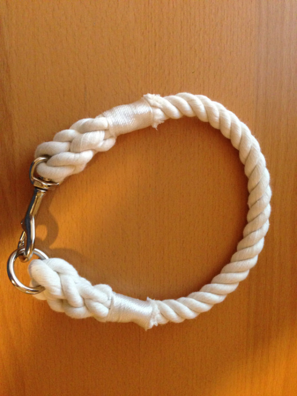 Nautical Rope Dog Collar