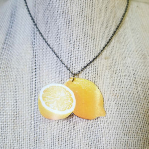 Lemon Necklace 