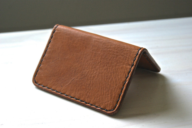 Slim Leather Wallet, Minimalist Card Wallet, Leather Card Wallet, Men's Leather Wallet, Leather Bifold Men's