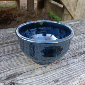 Metallic Turquoise Bowl