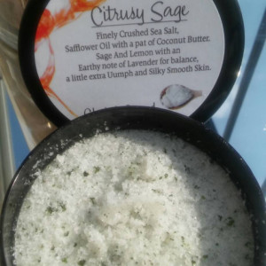 Citrusy Sage Body Scrub