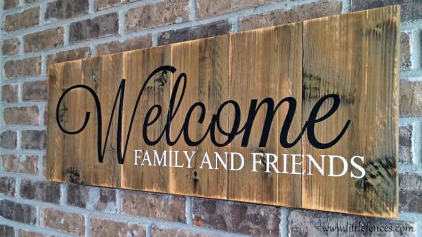 Welcome Sign | Welcome Home | Family Sign | Porch Decor | Wood Welcome Sign | Patio Decor | Housewarming Gift | Lake House Decor | Rustic