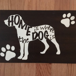 Pet Home Sign