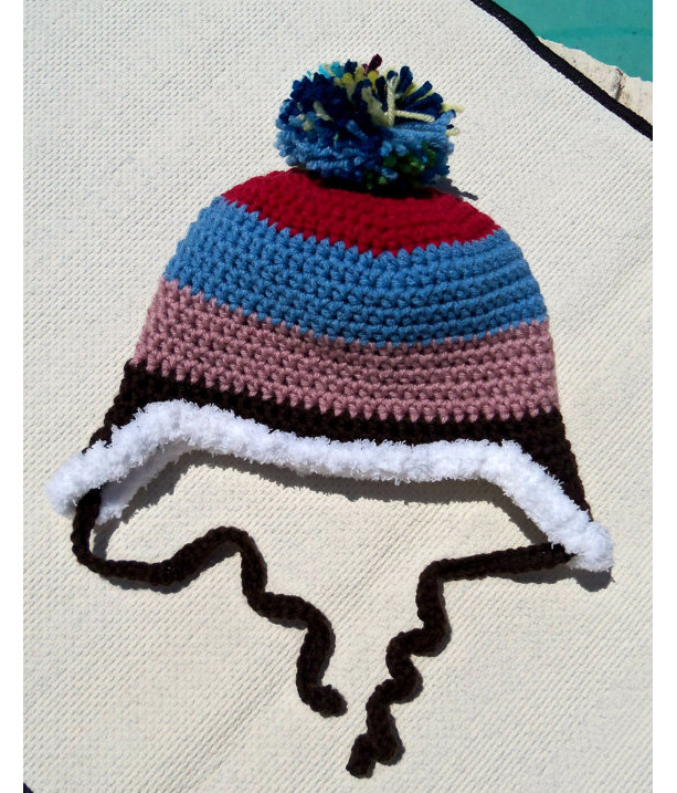 crochet winter hats,handmade winter hat,crochet ear flap hat,christmas gifts
