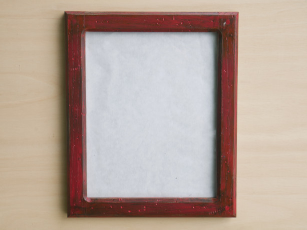 Forever Distressed 8 x 10 Red Picture Frame