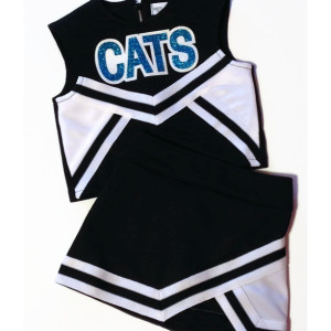 Custom Cheerleading Uniform, 2T or 4T