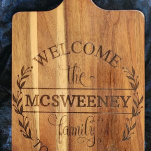 Decorative and Functional Cutting Board