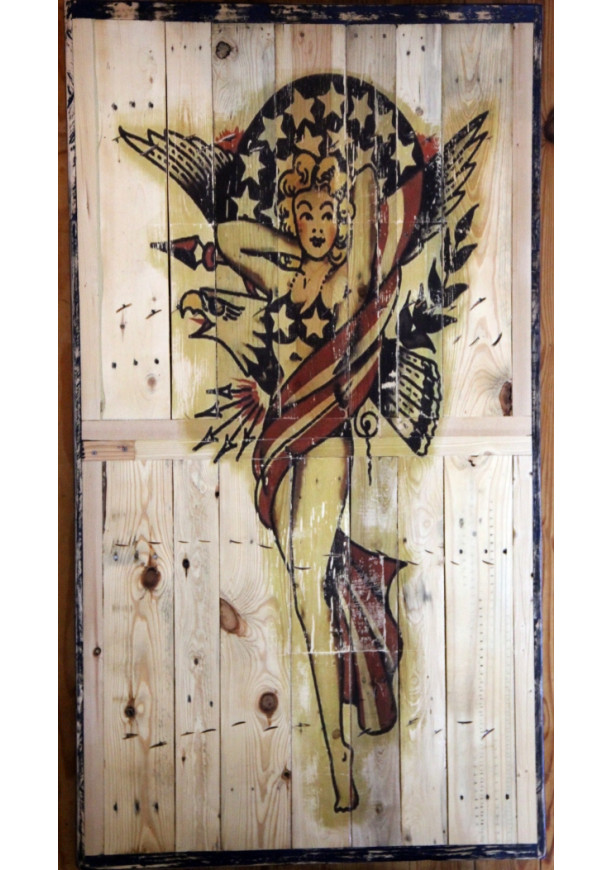 Sailor Jerry, "Lady Liberty" Dining Table