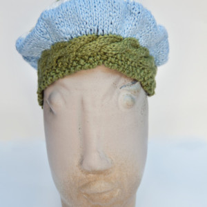 Hand Knit Cute and Flirty Beret