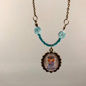 Loss Mother, Pregnancy and Infant Loss Pendant, Charm, Angel Jewelry,  Glass Cabochon, Rhinestone