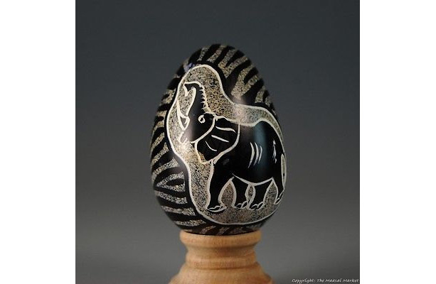 Easter Egg Crafted from Soapstone