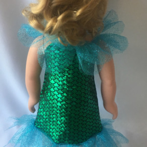 American Girl Doll Mermaid Dress