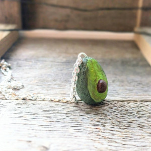 Avocado Necklace • Friendship Necklace • Gifts for Young Adults • Millennial Gifts • Funny Friendship Gift • Hilarious Gift for Friends