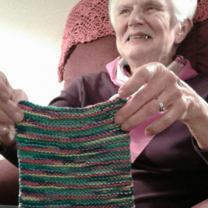 Dishcloths in Variegated Cremesicle