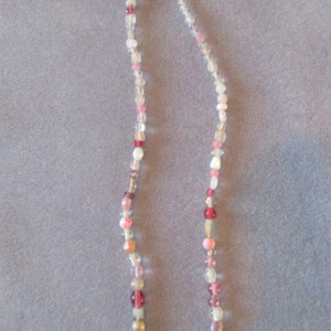 Cotton Candy Beaded Necklace