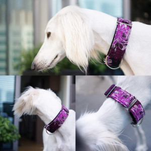 Martingale collar, Greyhound collar, Handmade Dog Collar