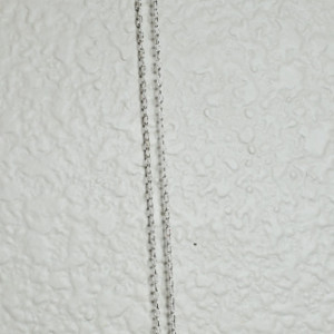 Labradorite Pendant in Beaded Bezel on Sterling Silver Chain, ID - 364
