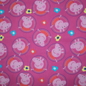 NEW Handmade Peppa Pig Pink Girl Dress Custom Sz 12M-14Yrs