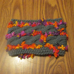 Hand Knit Headband/ Earmuff- Farm Market