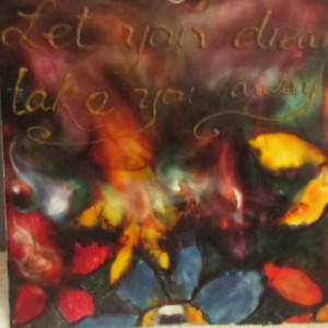 Garden Of Dreams - Abstract Encaustic Modern Wax Art Painting - Free Shipping - 12 x 12