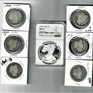 OLD CLASSIC COLLECTION OF US SILVER COINS