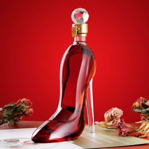 750ml High Heels Shape Crystal Whiskey Decanter Glass Red Wine Bottle Woman's Gift Brandy Champagne Glasses For Family Bar Home…