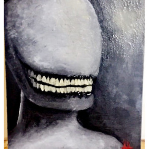 "Tooth Fairy" Oil Painting (SOLD)