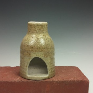 Thrown Ceramic Candle Holder - Pottery Incense Burner or Succulent Planter 