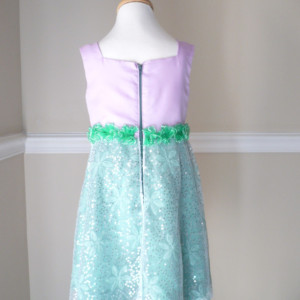 Little Mermaid Dress for Girls 1T-4T