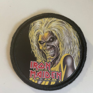 Stranger Things Maiden Inspired Embroidered Iron On Applique’ Patch for Eddie Munson's Vest