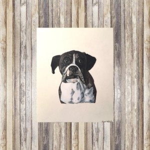 Dog Portrait Custom (8x10), Custom Dog Portrait, Dog Portrait, Custom Pet Portrait, Pet Portrait, Pet Portrait Custom, Pet Portrait Gift