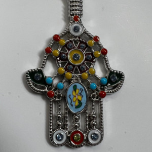 Eid Hamsa Pendant Necklace- Gift for Her