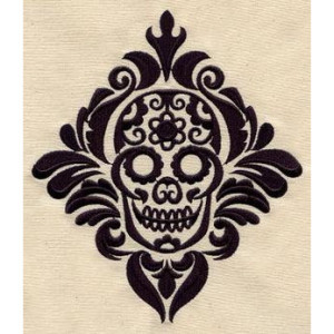 BATH towels 6 pc SET Embroidered - Mexican Calavera - more colors available skull bathroom decor bathroom towels skull towels