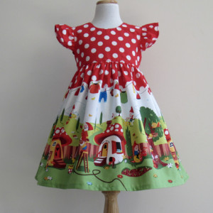 JOLIN- Girl Gnome Dress