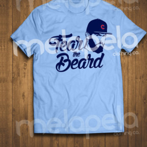 Jake Arrieta "Fear the Beard" T-Shirts & Hoodies (Adult sizes Available)