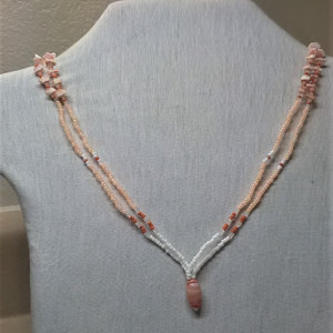 Orange Shell Necklace