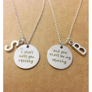 I shall call you squishy friendship necklaces