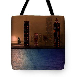 Summer in the City Tote Bag