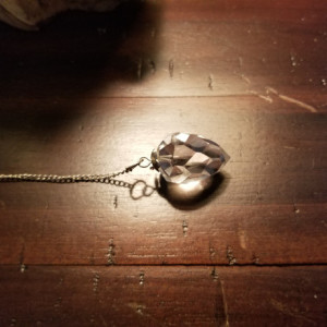 Seashell Diamond Pendulum