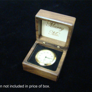 New Monogrammed engagement ring boxes.  Free Shipping and Engraving. RB67