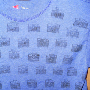 Vintage Camera Print T-Shirt & Onesies (Kid Sizes)
