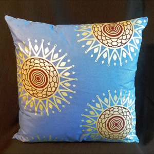 Decorative Accent Pillow - Blue
