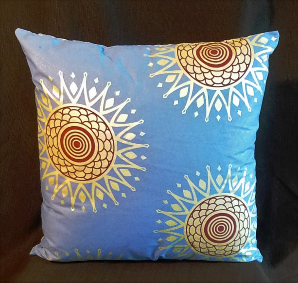 Decorative Accent Pillow - Blue