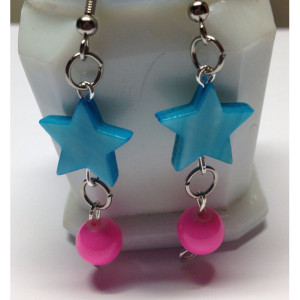 Star Candy Dangle Earrings