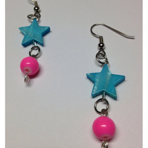 Star Candy Dangle Earrings