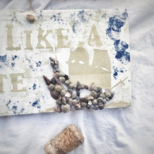 Party Like A Pirate Wood Sign/ Wood Signs/ Beach Signs