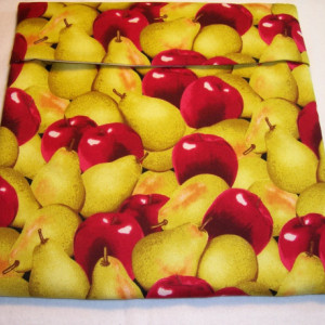 Apples & Pears Print Microwave Potato Bag,Bake Potato,Microwave Potato Bag,Kitchen,Gifts,Housewarming