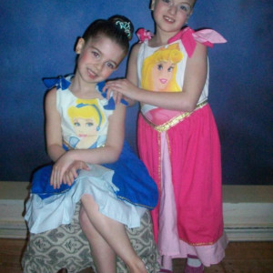 Custom Disney Princess Sleeping Beauty Appliqued Dress (-----) U Pick size (-----) 2T-Girls size 8